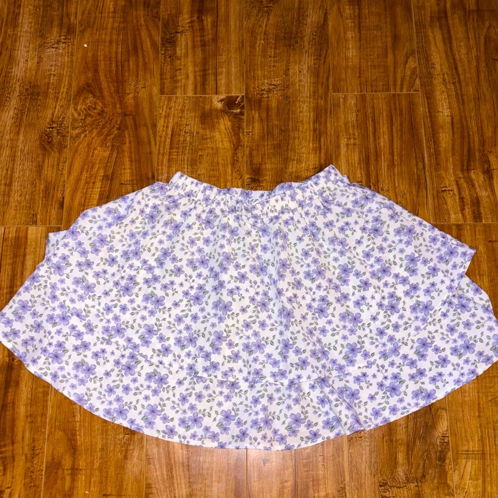 floral skirt